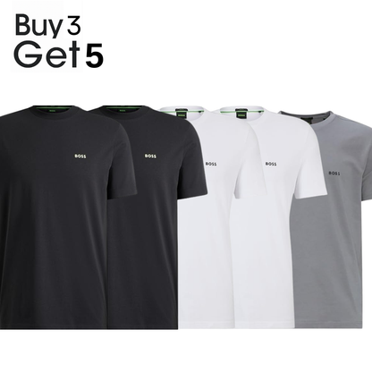 👕 Buy 3 Get 5 for £37,90 - H Boss Premium T-Shirt Set