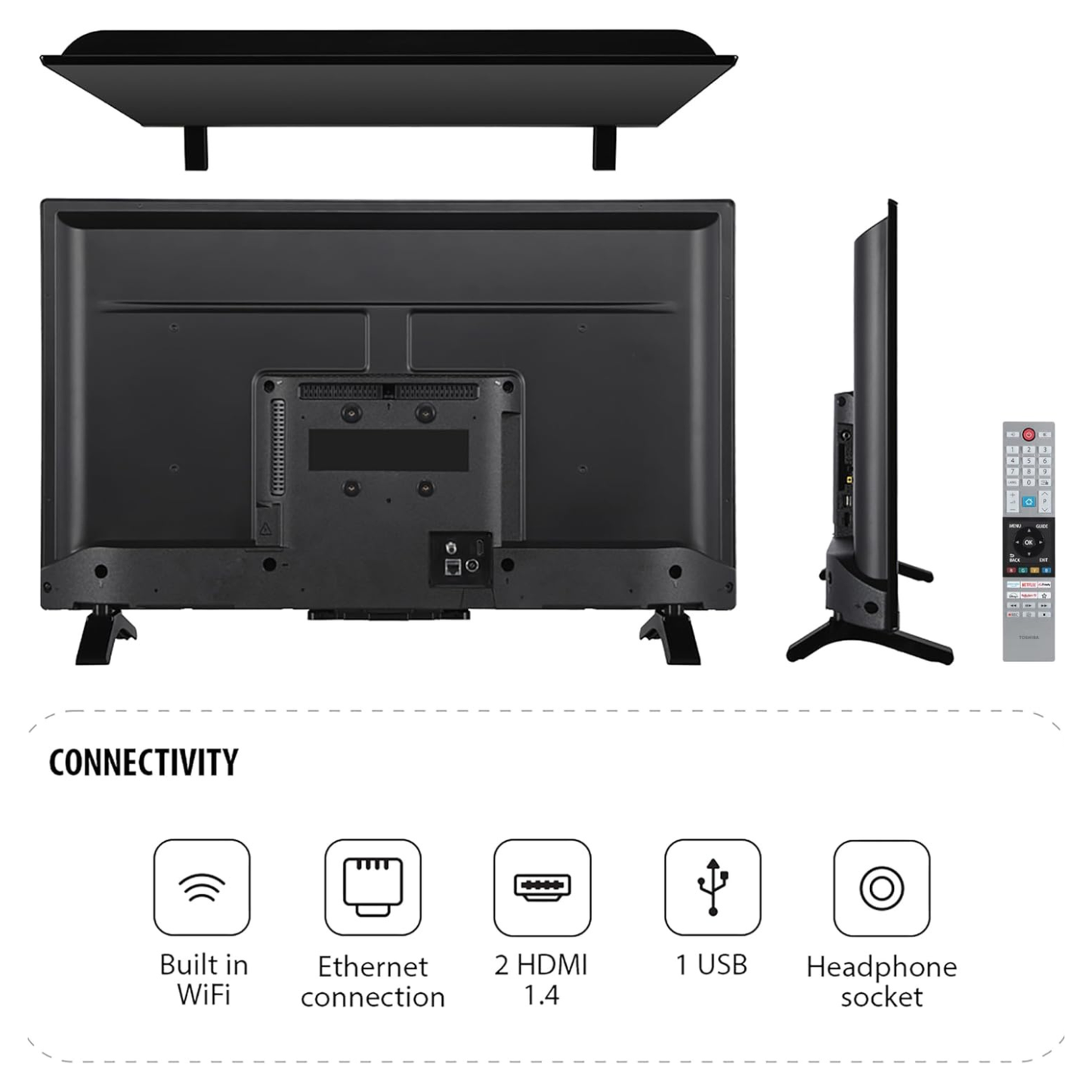 📺 Toshiba 32” 4K Smart TV – Smarter, Sharper, Simply Brilliant